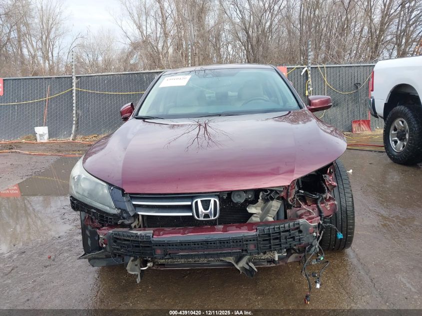 2014 Honda Accord Ex-L VIN: 1HGCR2F84EA307539 Lot: 43910420