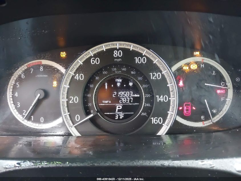 2014 Honda Accord Ex-L VIN: 1HGCR2F84EA307539 Lot: 43910420