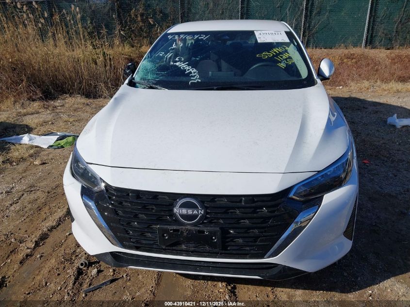 2025 Nissan Sentra S VIN: 3N1AB8BV7SY398292 Lot: 43910421