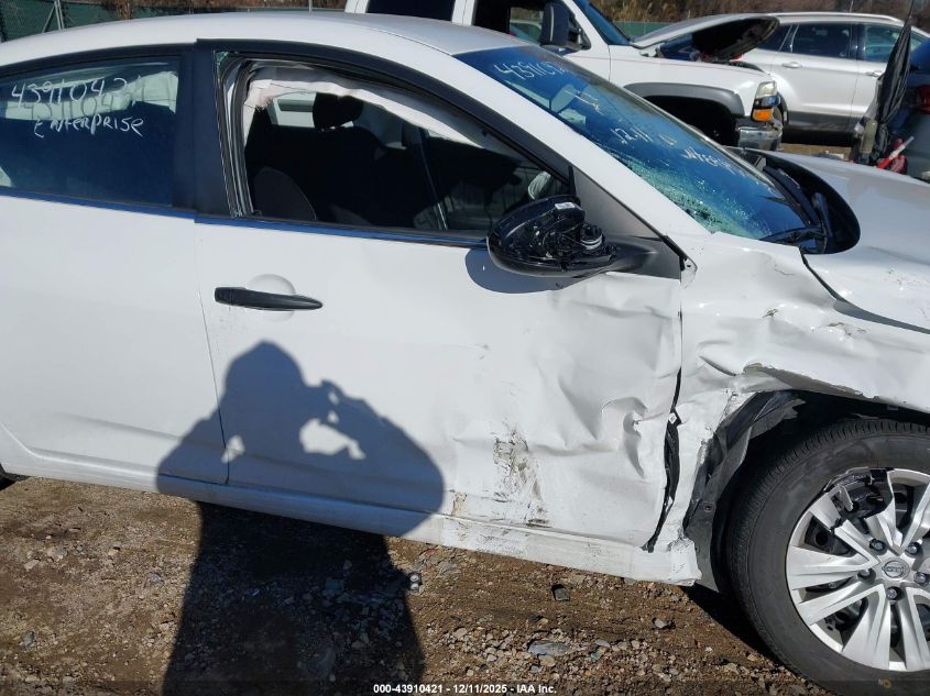 2025 Nissan Sentra S VIN: 3N1AB8BV7SY398292 Lot: 43910421