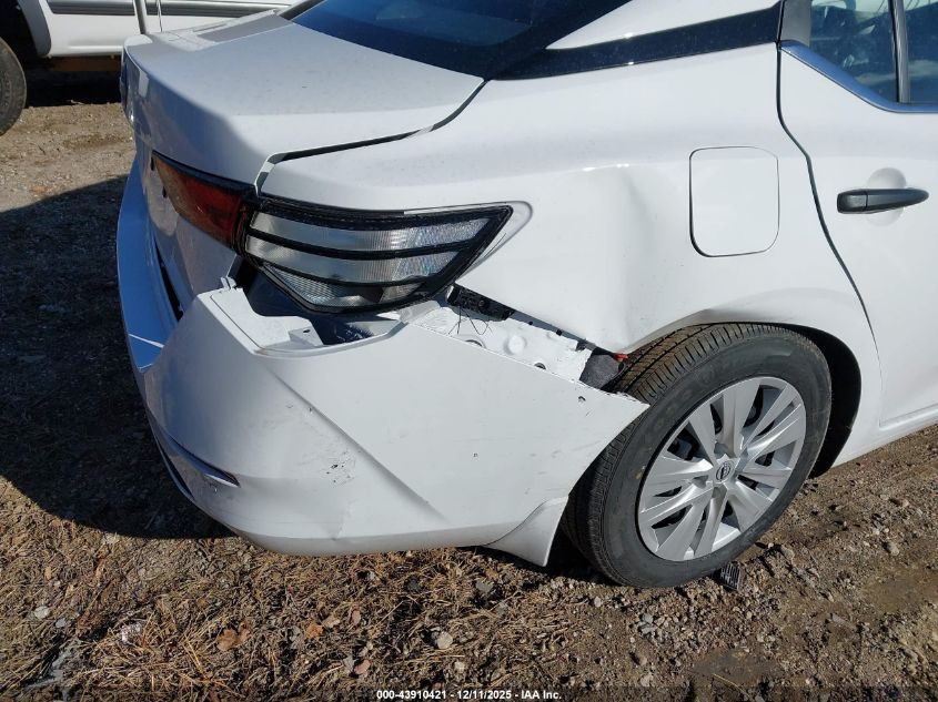 2025 Nissan Sentra S VIN: 3N1AB8BV7SY398292 Lot: 43910421