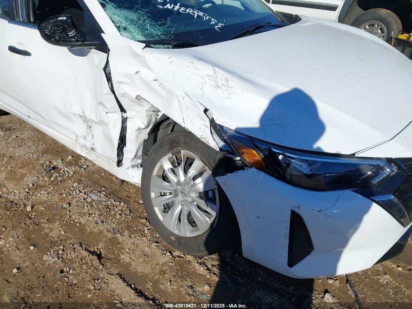 2025 Nissan Sentra S VIN: 3N1AB8BV7SY398292 Lot: 43910421