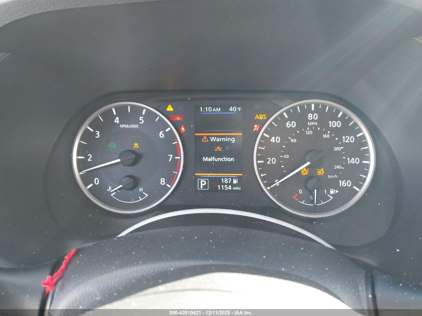 2025 Nissan Sentra S VIN: 3N1AB8BV7SY398292 Lot: 43910421