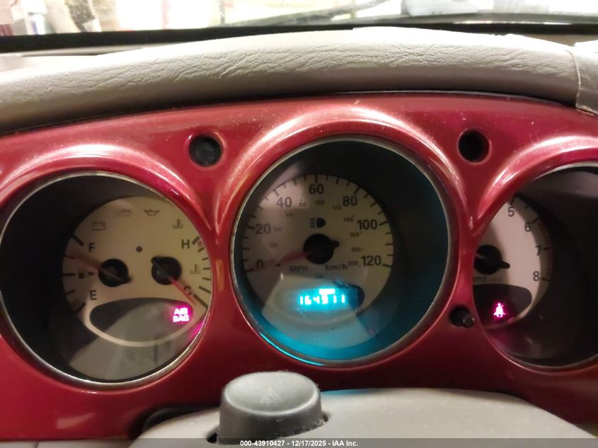 2002 Chrysler Pt Cruiser VIN: 3C4FY48B52T372262 Lot: 43910427