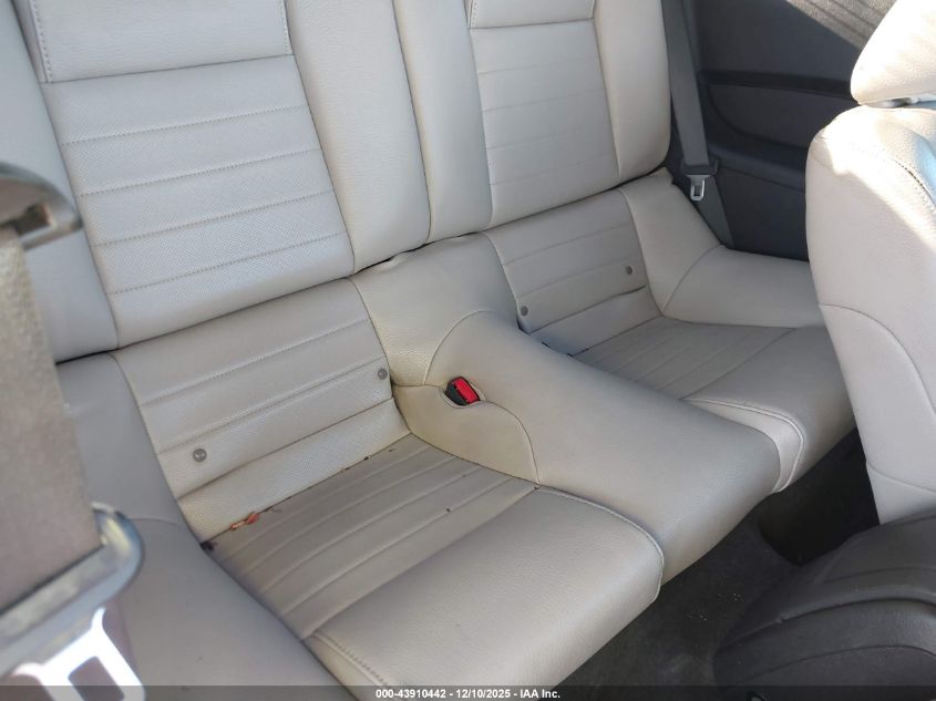 2012 Ford Mustang V6 Premium VIN: 1ZVBP8AM4C5220704 Lot: 43910442