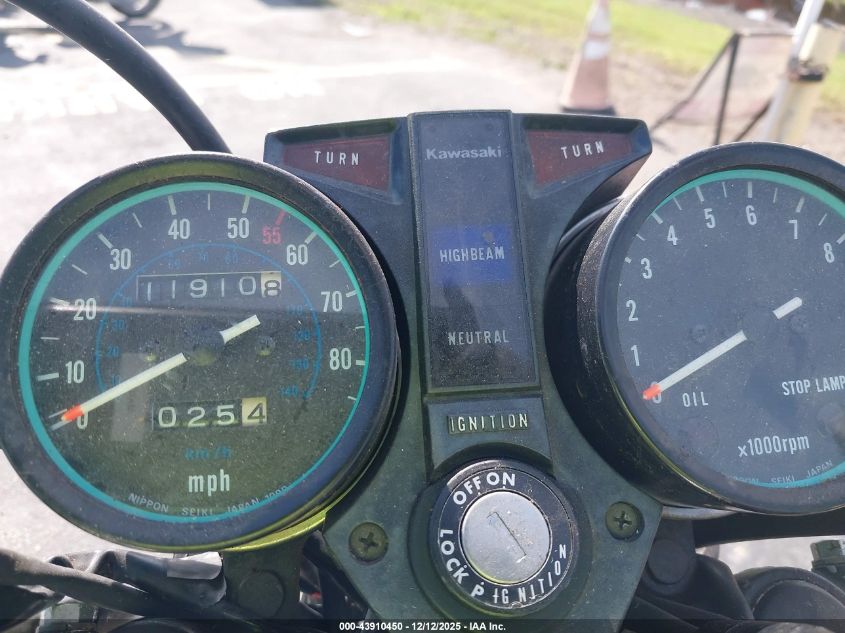 1981 Kawasaki Kz440 D VIN: JKAKZHD11BB503697 Lot: 43910450