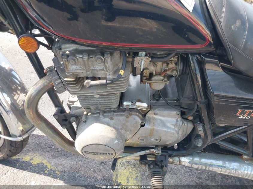 1981 Kawasaki Kz440 D VIN: JKAKZHD11BB503697 Lot: 43910450
