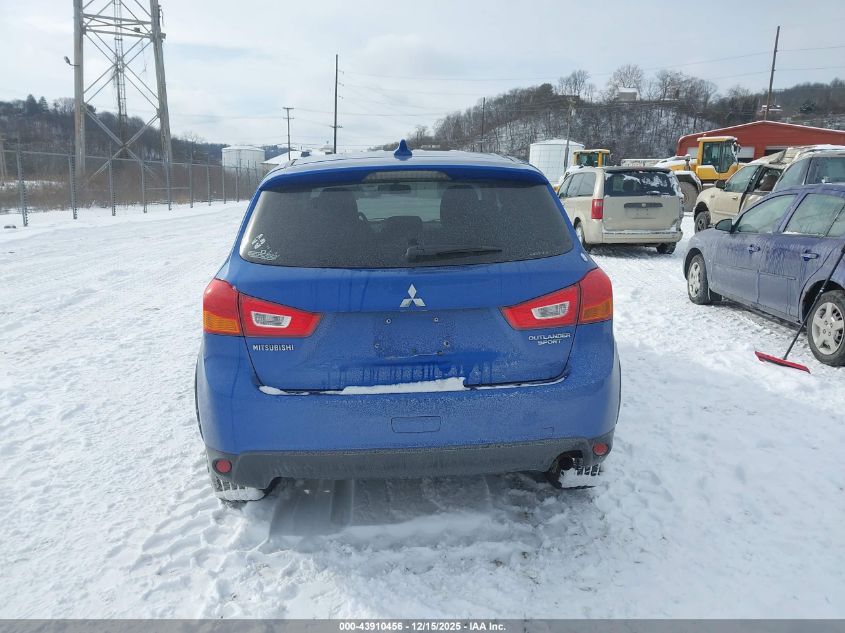 2017 Mitsubishi Outlander Sport 2.0 Es/2.0 Le VIN: JA4AR3AUXHZ044537 Lot: 43910456