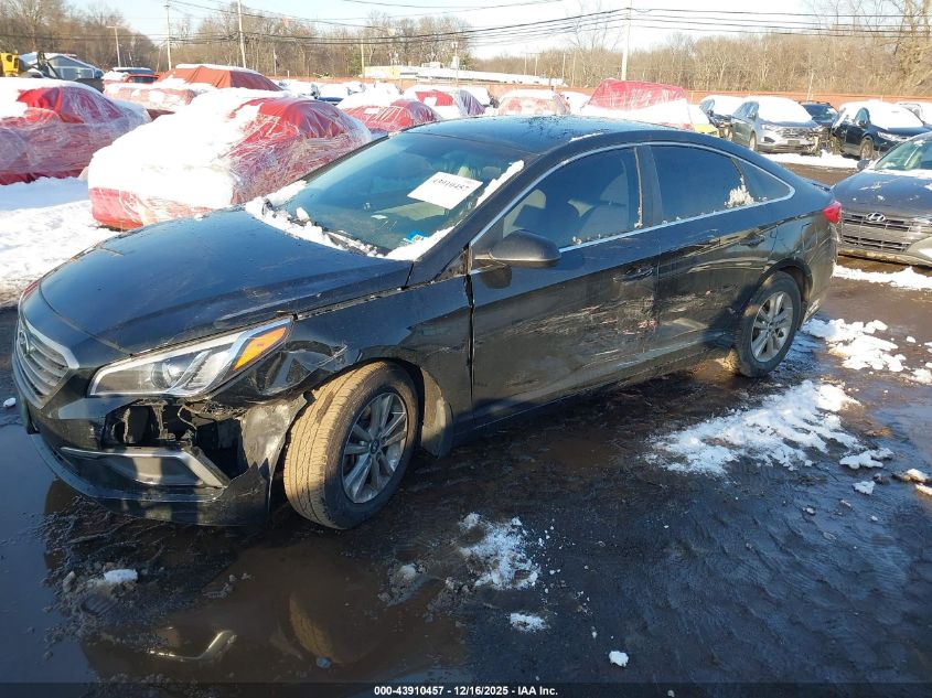 2017 Hyundai Sonata Se VIN: 5NPE24AF9HH465773 Lot: 43910457