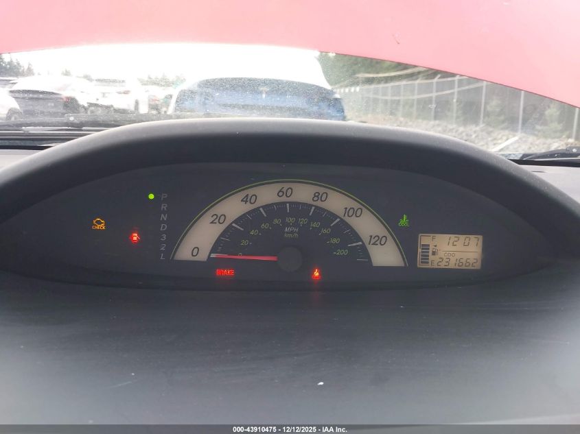 2008 Toyota Yaris VIN: JTDBT923884024496 Lot: 43910475