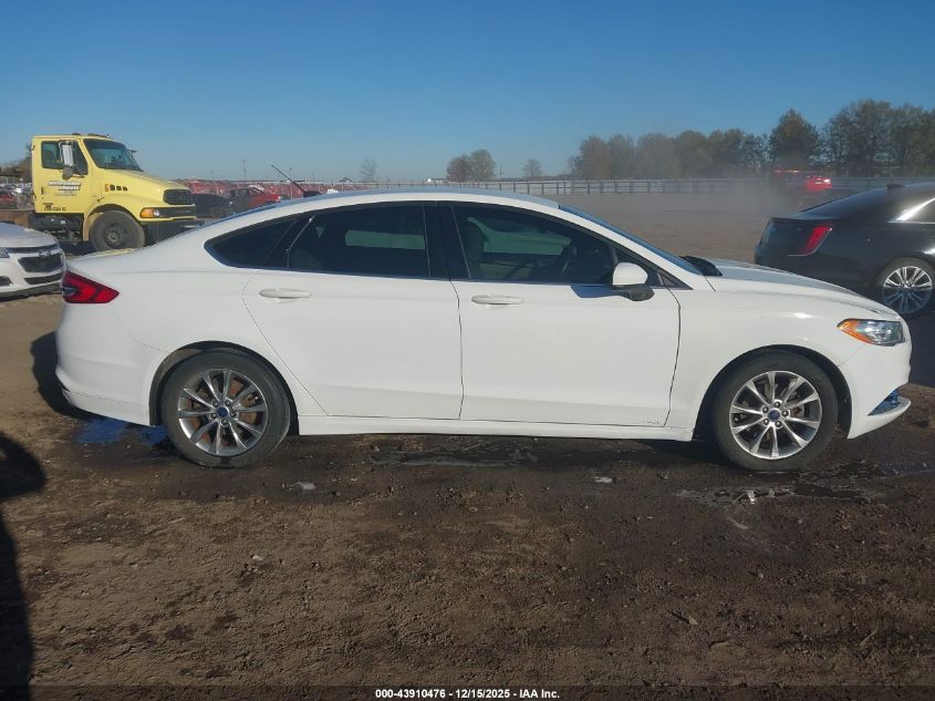 2017 Ford Fusion Se VIN: 3FA6P0H76HR179315 Lot: 43910476