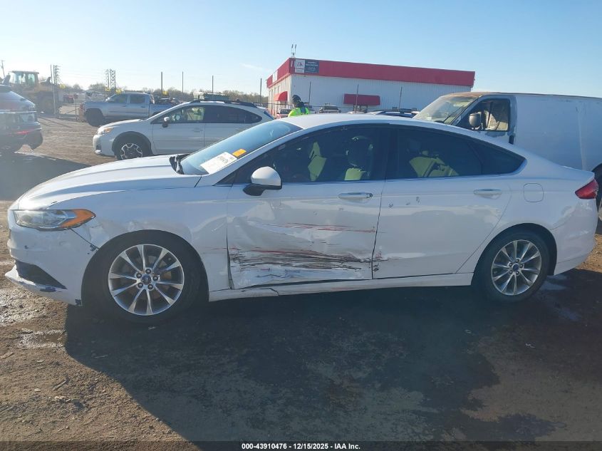2017 Ford Fusion Se VIN: 3FA6P0H76HR179315 Lot: 43910476