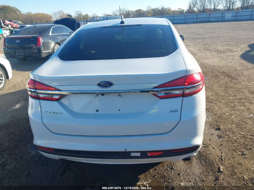 2017 Ford Fusion Se VIN: 3FA6P0H76HR179315 Lot: 43910476