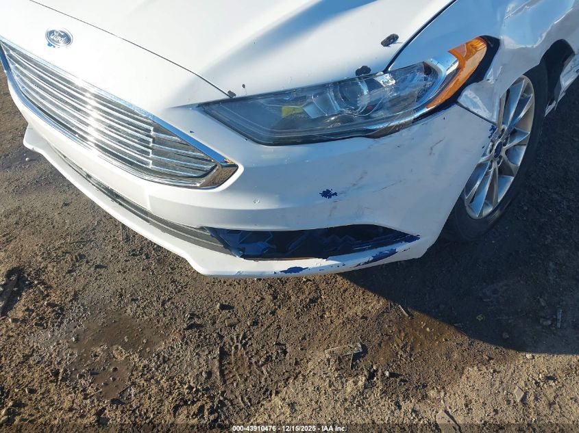 2017 Ford Fusion Se VIN: 3FA6P0H76HR179315 Lot: 43910476