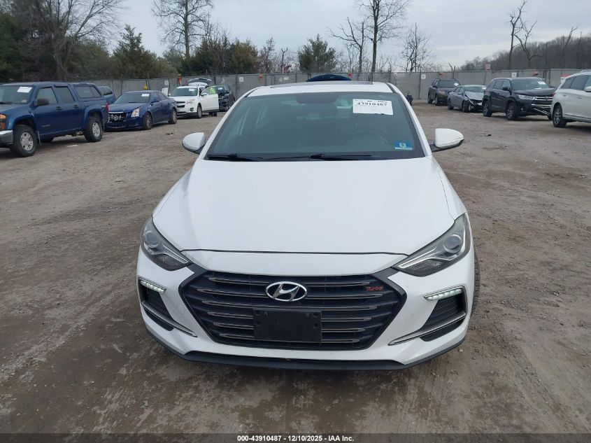 2018 Hyundai Elantra Sport VIN: KMHD04LB9JU449835 Lot: 43910487