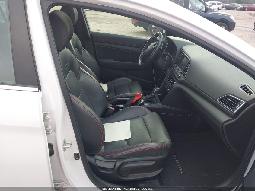 VIN KMHD04LB9JU449835 2018 HYUNDAI ELANTRA SPORT