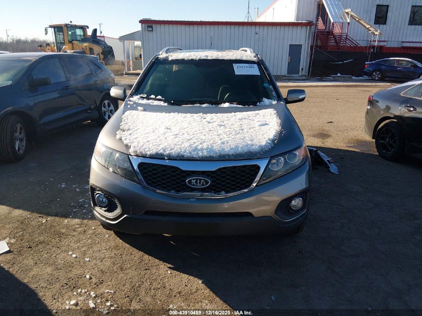 2013 Kia Sorento Lx V6 VIN: 5XYKTDA21DG420163 Lot: 43910489