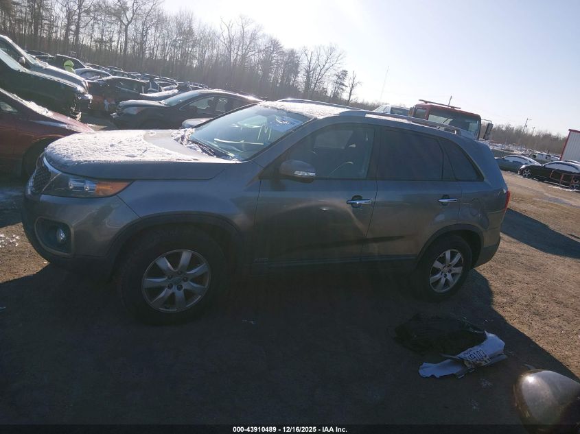 2013 Kia Sorento Lx V6 VIN: 5XYKTDA21DG420163 Lot: 43910489