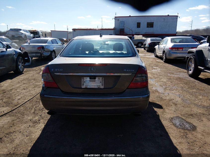 2009 Mercedes-Benz E 350 4Matic VIN: WDBUF87X89B404794 Lot: 43910491