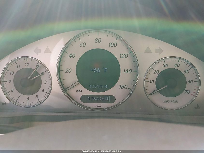 2009 Mercedes-Benz E 350 4Matic VIN: WDBUF87X89B404794 Lot: 43910491