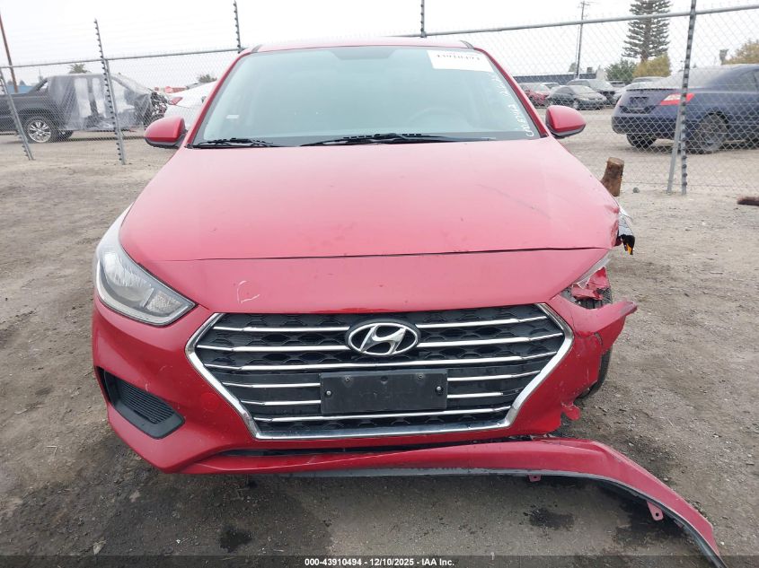 2019 Hyundai Accent Se VIN: 3KPC24A32KE060220 Lot: 43910494