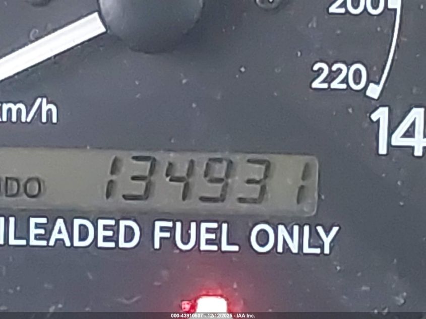 1997 Toyota Camry Le VIN: 4T1BG22K5VU820987 Lot: 43910507