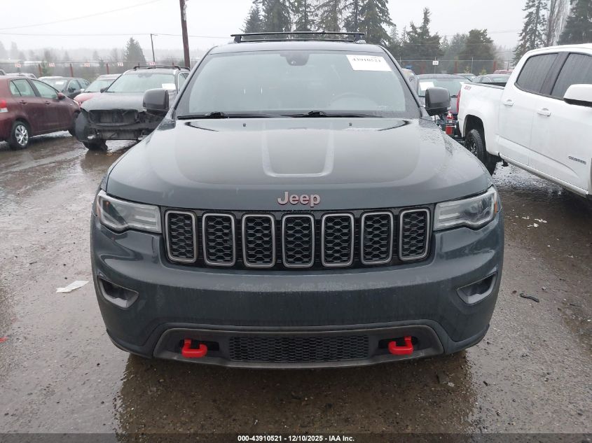 2017 Jeep Grand Cherokee Trailhawk 4X4 VIN: 1C4RJFLG9HC816344 Lot: 43910521