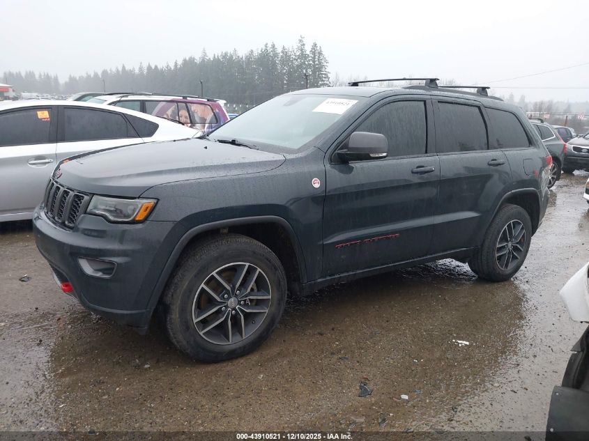 2017 Jeep Grand Cherokee Trailhawk 4X4 VIN: 1C4RJFLG9HC816344 Lot: 43910521