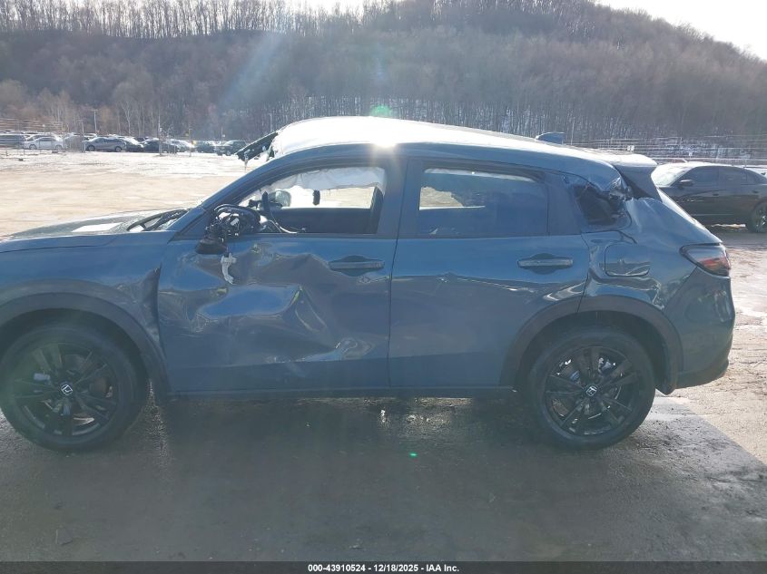 2026 Honda Hr-V Awd Sport VIN: 3CZRZ2H57TM715264 Lot: 43910524