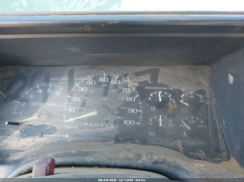 1997 Chevrolet C2500 Fleetside VIN: 1GCFC29R9VE118833 Lot: 43910528