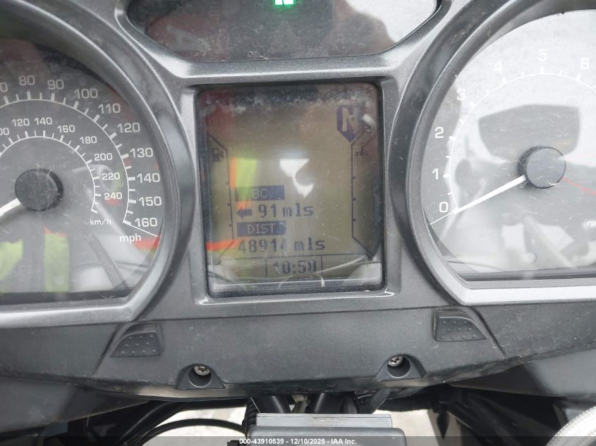 2013 BMW R1200 Rt VIN: WB1044008DZW22372 Lot: 43910539