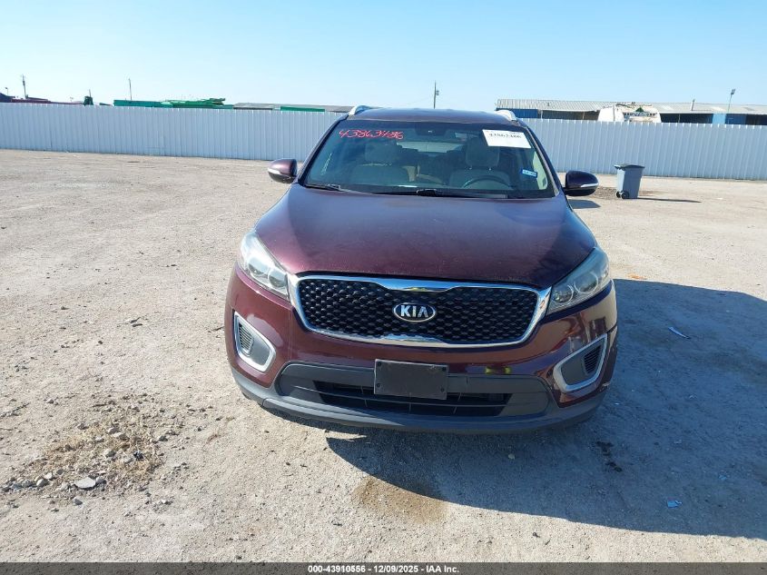 2017 Kia Sorento 2.4L Lx VIN: 5XYPG4A30HG268532 Lot: 43910556