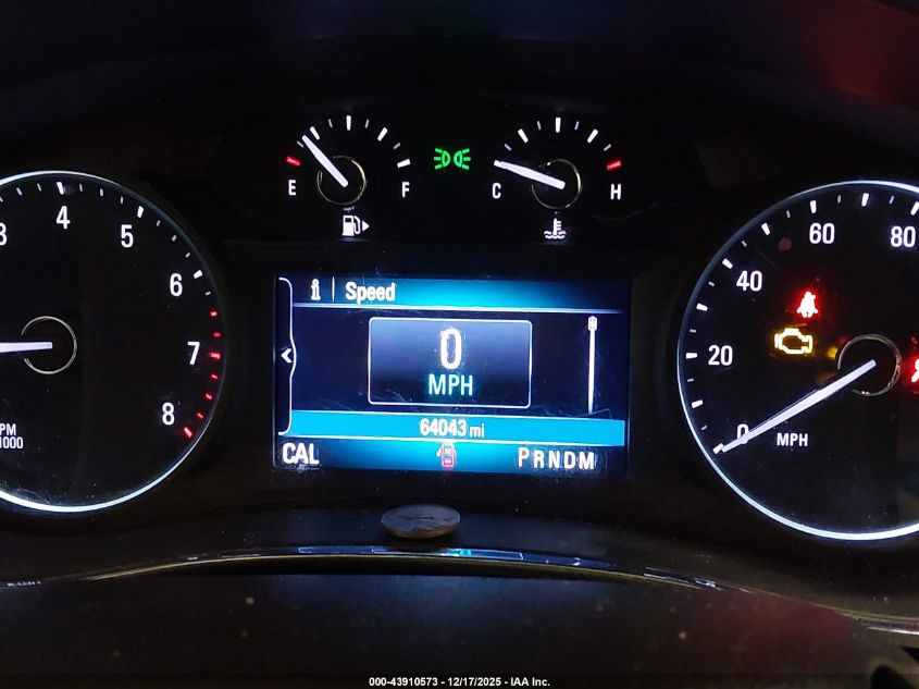 2020 Buick Encore Fwd Preferred VIN: KL4CJASB1LB018055 Lot: 43910573