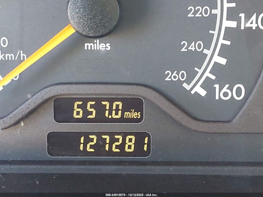 1999 Mercedes-Benz C 230 Kompressor VIN: WDBHA24G2XA720079 Lot: 43910579