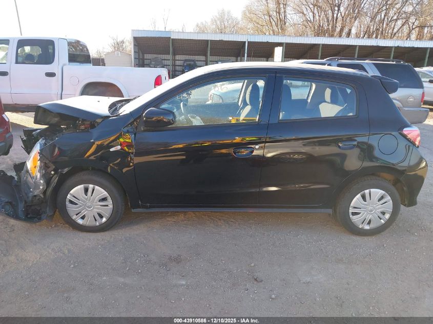 2024 Mitsubishi Mirage Es/Le VIN: ML32AUHJ4RH016360 Lot: 43910586