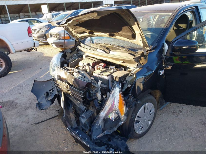 2024 Mitsubishi Mirage Es/Le VIN: ML32AUHJ4RH016360 Lot: 43910586