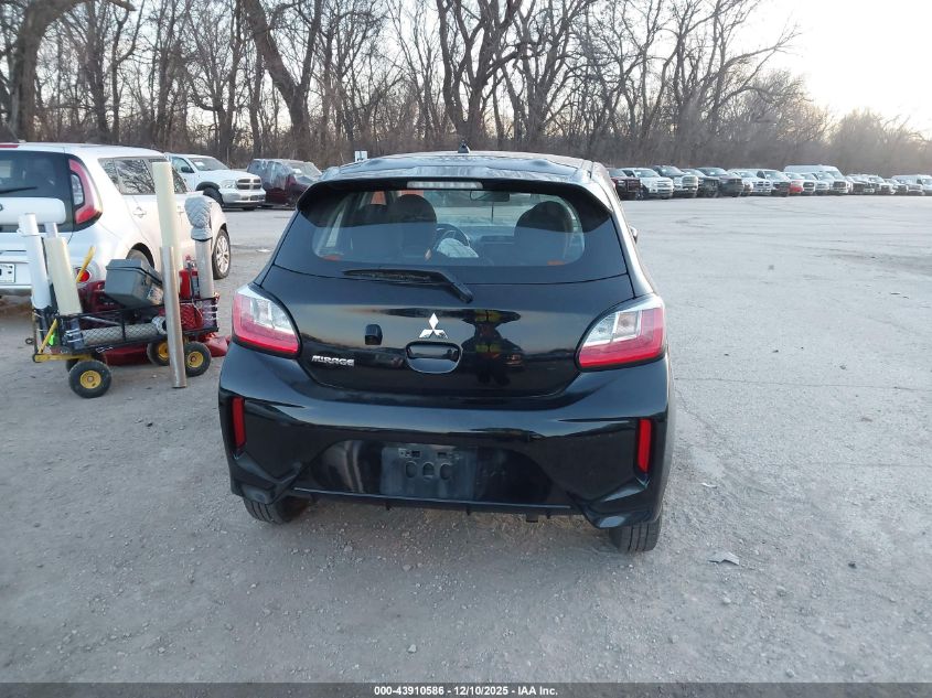 2024 Mitsubishi Mirage Es/Le VIN: ML32AUHJ4RH016360 Lot: 43910586