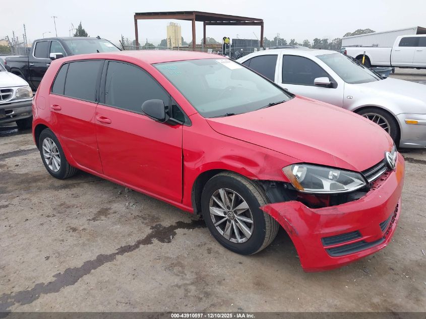 VOLKSWAGEN GOLF TSI S 4-DOOR