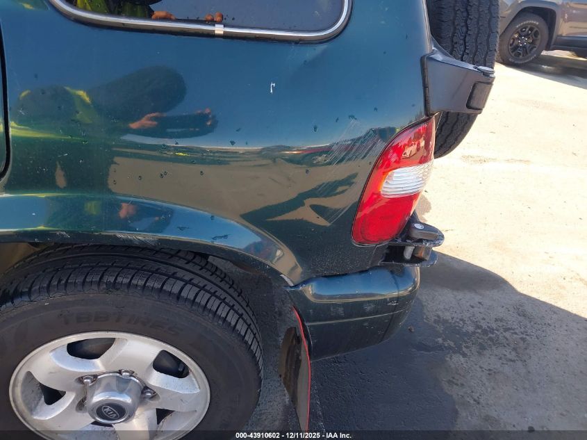 2002 Kia Sportage VIN: KNDJB723925149446 Lot: 43910602