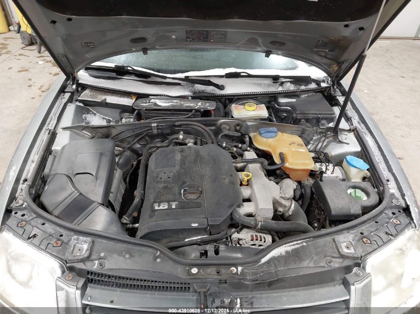 2002 Volkswagen Passat Gls VIN: WVWPD63BX2P186367 Lot: 43910606