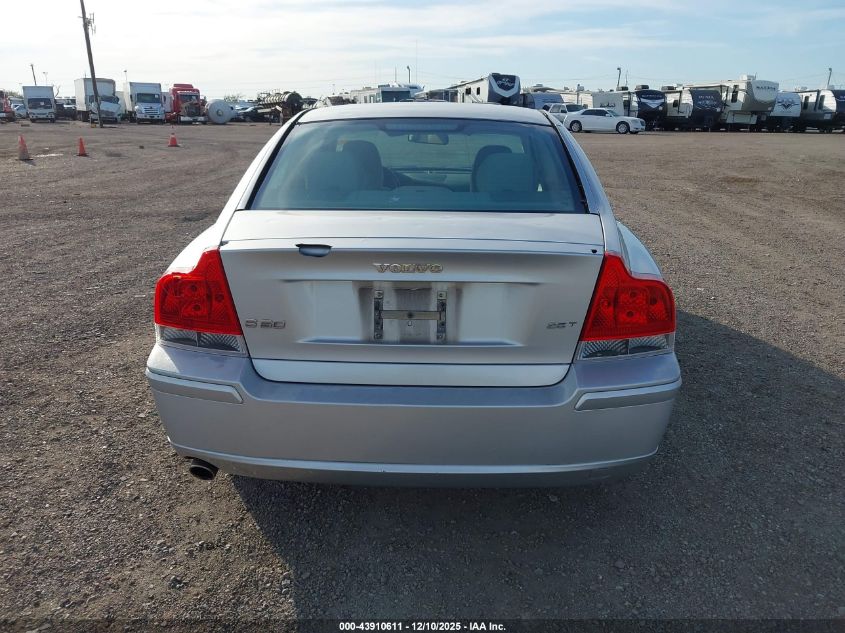 2008 Volvo S60 2.5T VIN: YV1RS592982670854 Lot: 43910611