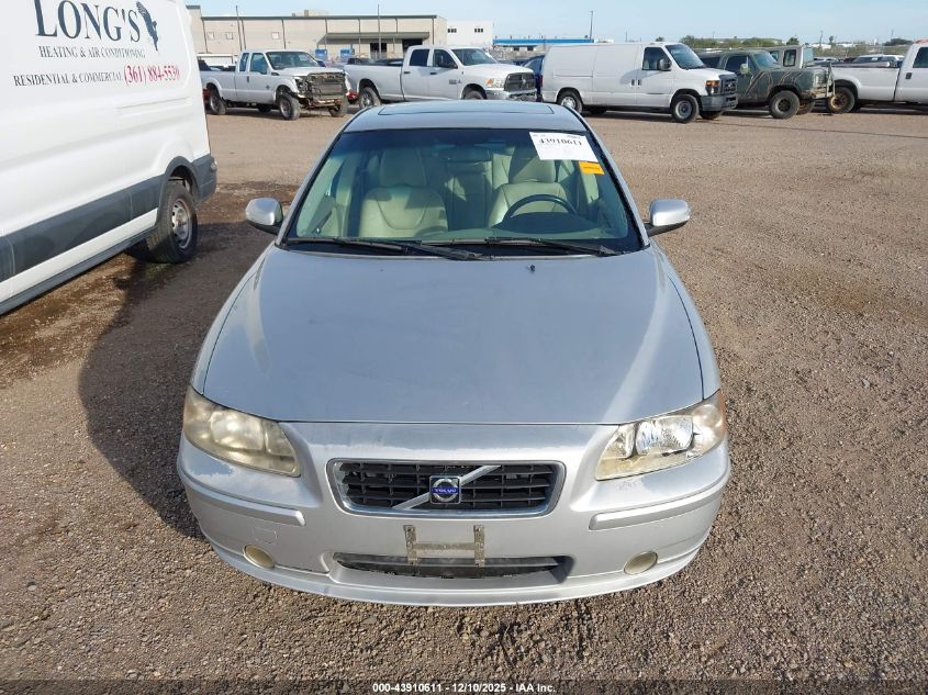 2008 Volvo S60 2.5T VIN: YV1RS592982670854 Lot: 43910611