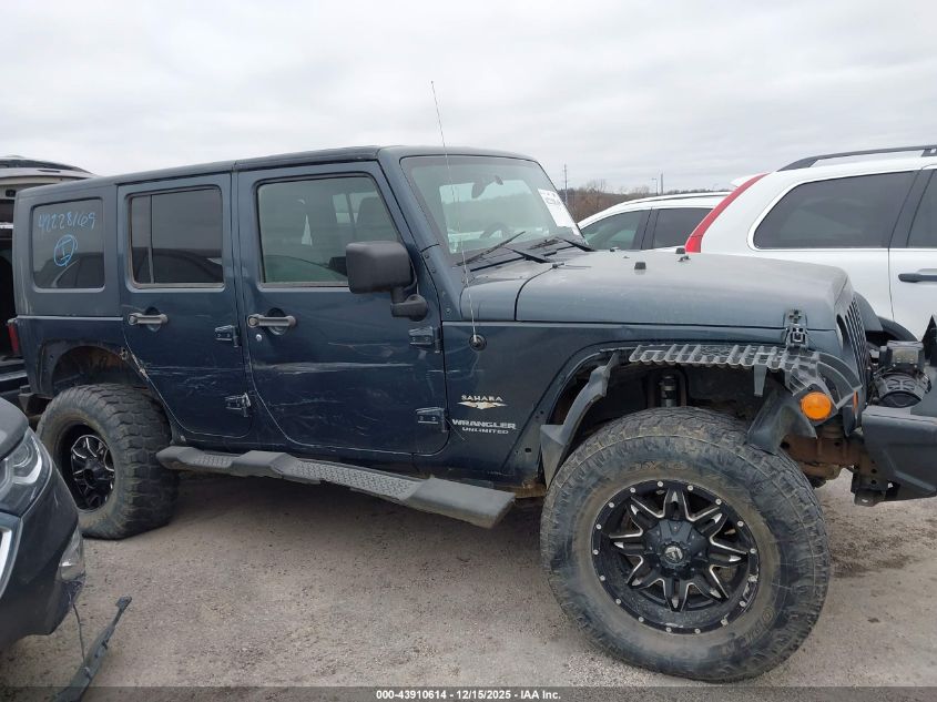 2008 Jeep Wrangler Unlimited Sahara VIN: 1J4GA59178L626167 Lot: 43910614