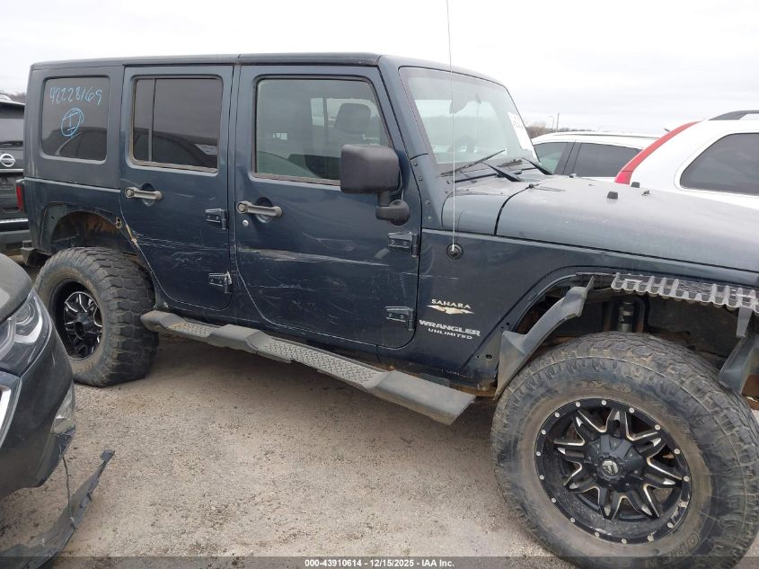 2008 Jeep Wrangler Unlimited Sahara VIN: 1J4GA59178L626167 Lot: 43910614