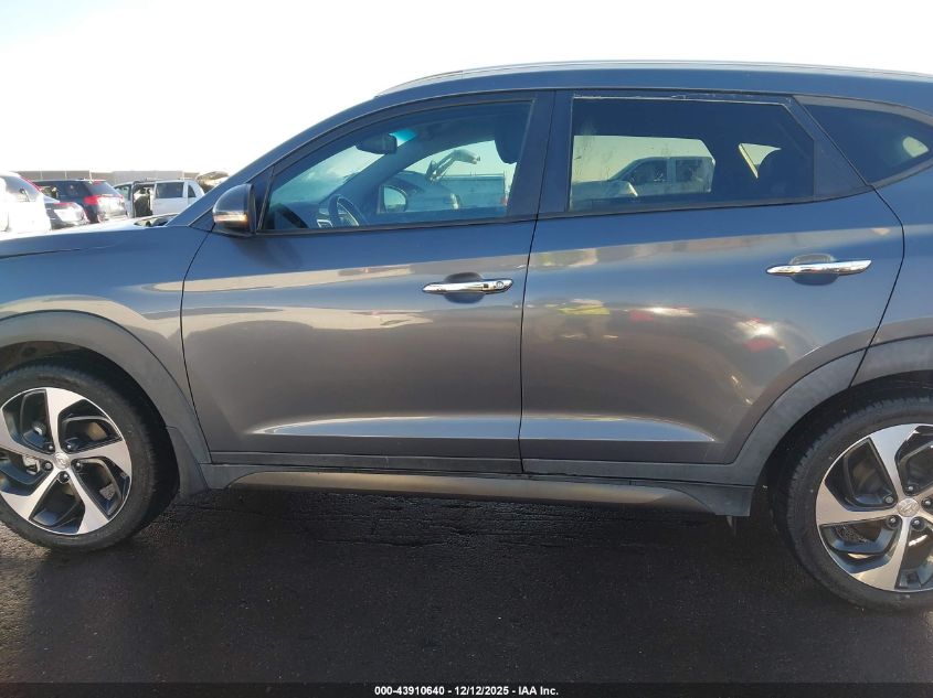 2016 Hyundai Tucson Limited VIN: KM8J33A23GU121374 Lot: 43910640