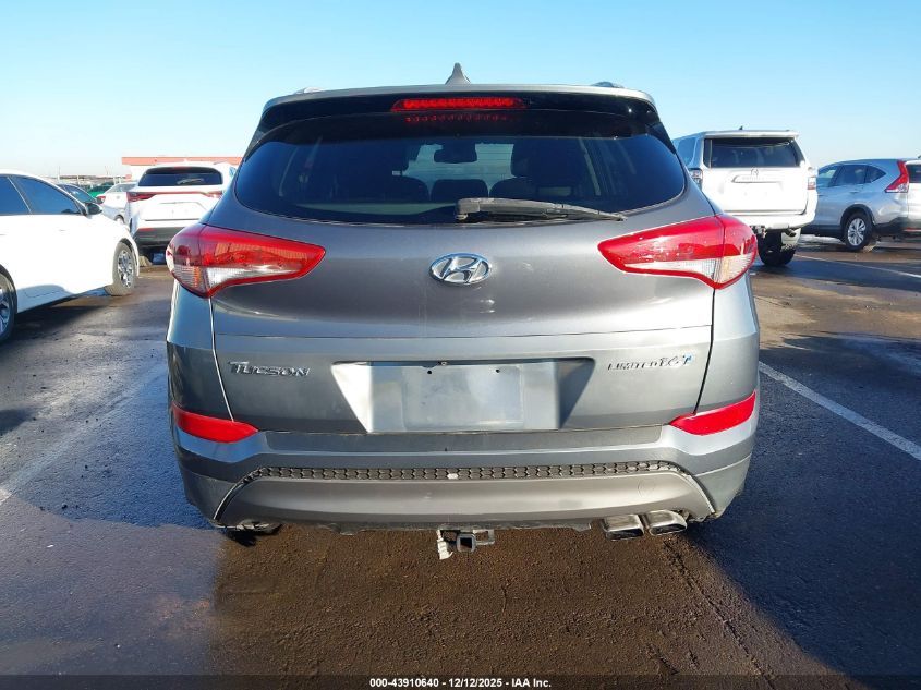 2016 Hyundai Tucson Limited VIN: KM8J33A23GU121374 Lot: 43910640