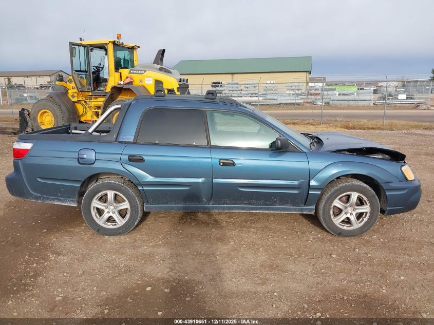 2006 Subaru Baja Sport VIN: 4S4BT62C567104411 Lot: 43910651