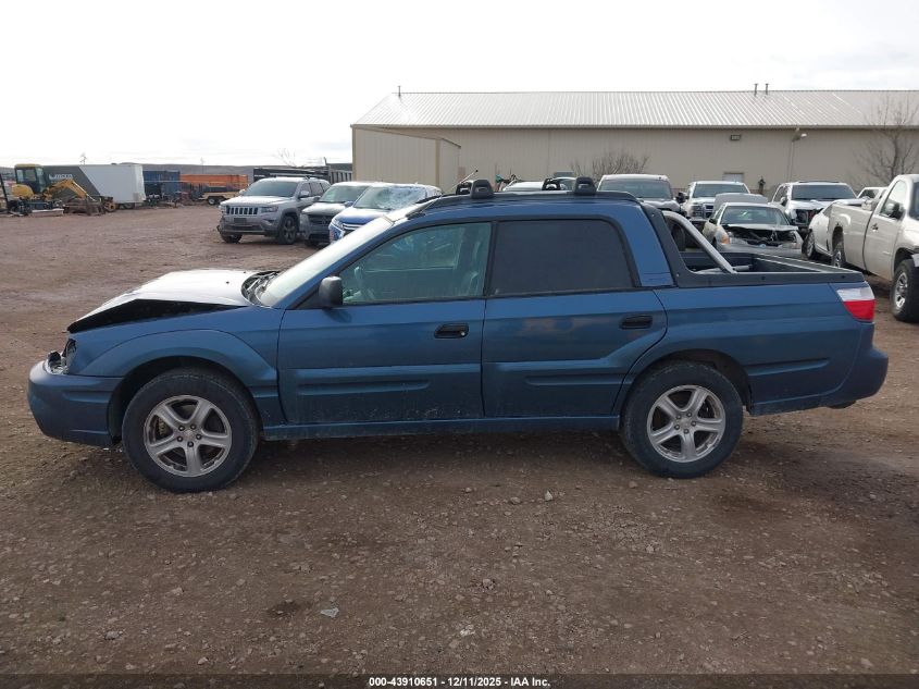 2006 Subaru Baja Sport VIN: 4S4BT62C567104411 Lot: 43910651