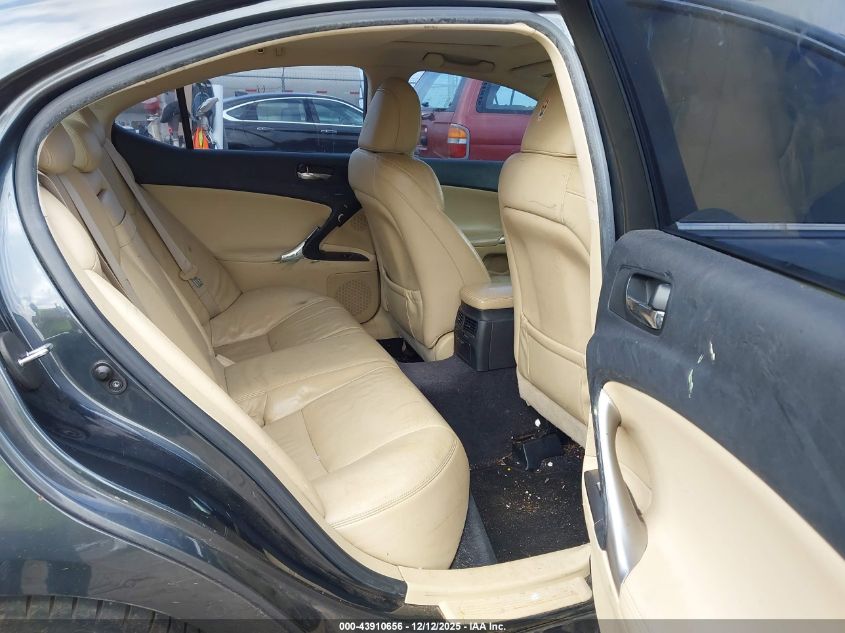 2008 Lexus Is 250 VIN: JTHBK262385083072 Lot: 43910656