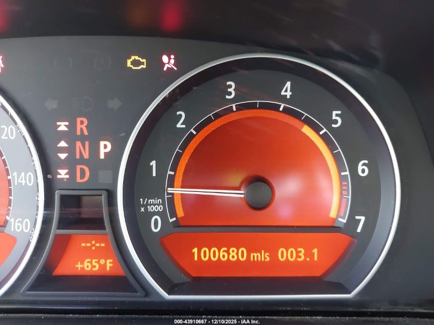 2007 BMW 750Li VIN: WBAHN83537DT72703 Lot: 43910667